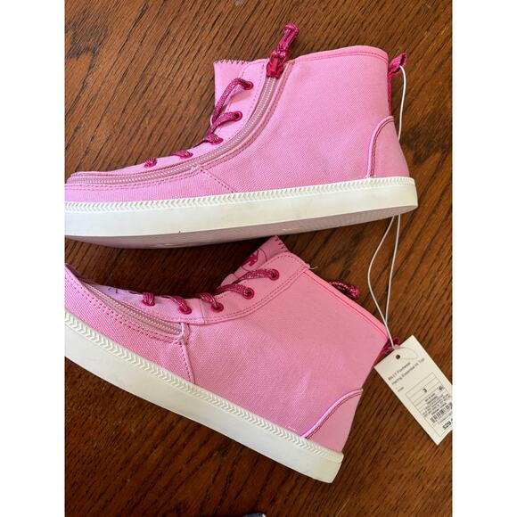 NWT Billy Footwear- Haring Essential Hi Top- Pink-Big Kid 3 - Picture 1 of 5